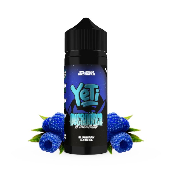 Yeti - Blueberry Razz Ice - Overdosed Aroma