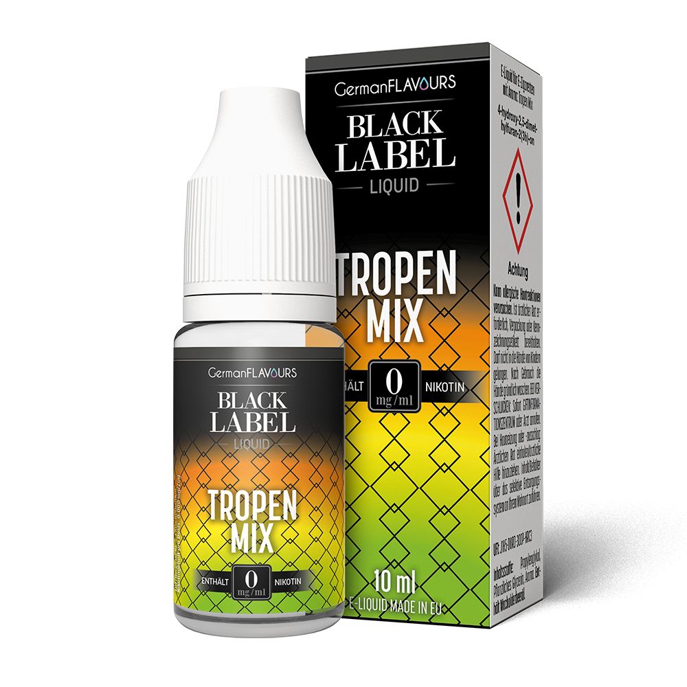 Black Label by GermanFlavours - Tropen Mix Liquid-0 mg