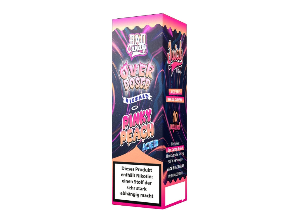 Bad Candy Liquids - Juicd - Nikotinsalz Liquid  - Pinky Peach