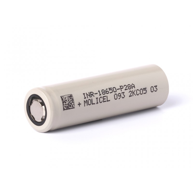 Molicel INR18650-P28A, 2800mAh  35A Li-Ionen-Akku, 3,6V - 3,7V