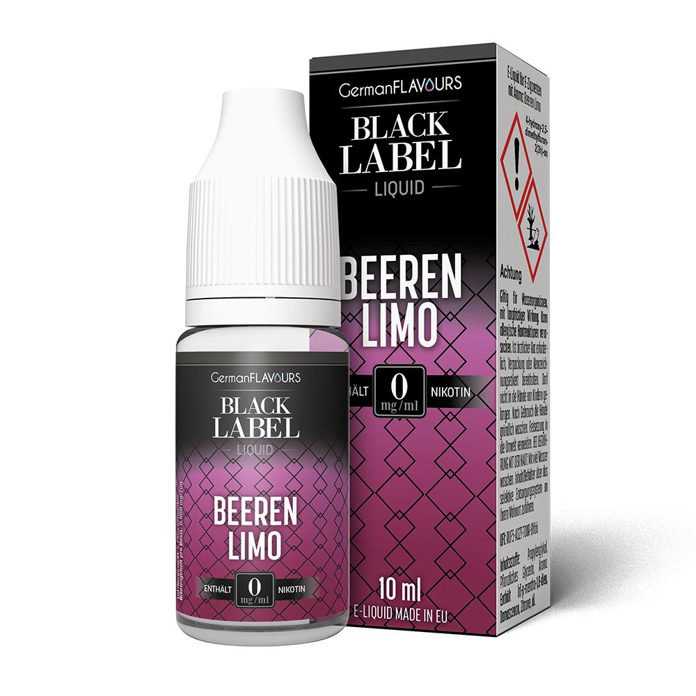 Black Label by GermanFlavours - Beeren Limo Liquid-0 mg