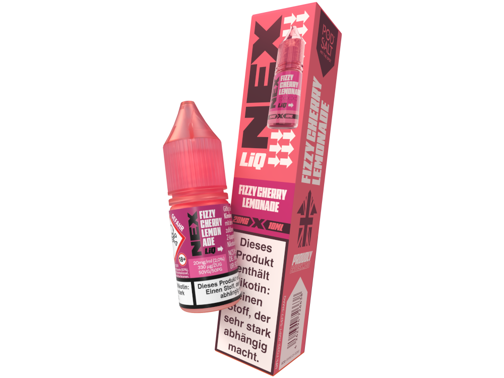 Pod Salt - NexLiq - Nikotinsalz Liquid - Fizzy Cherry Lemonade