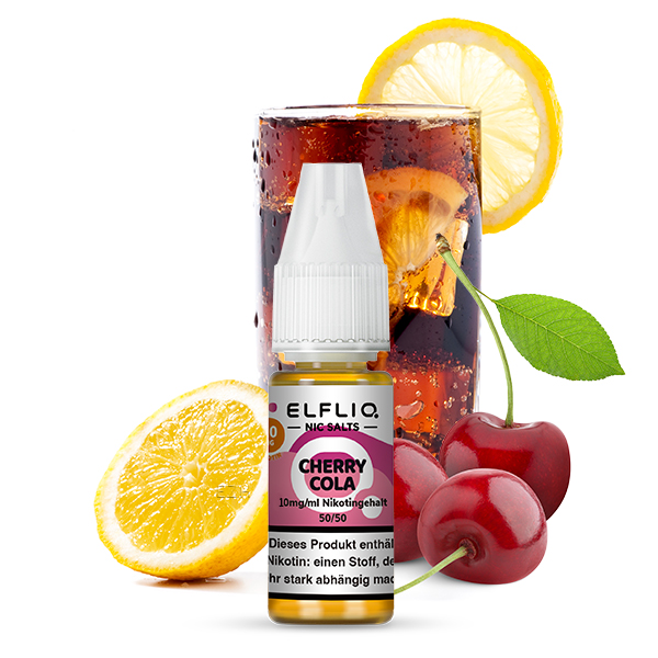 Elf Bar - ELFLIQ Cherry Cola Nikotinsalz Liquid 10 ml-10 mg