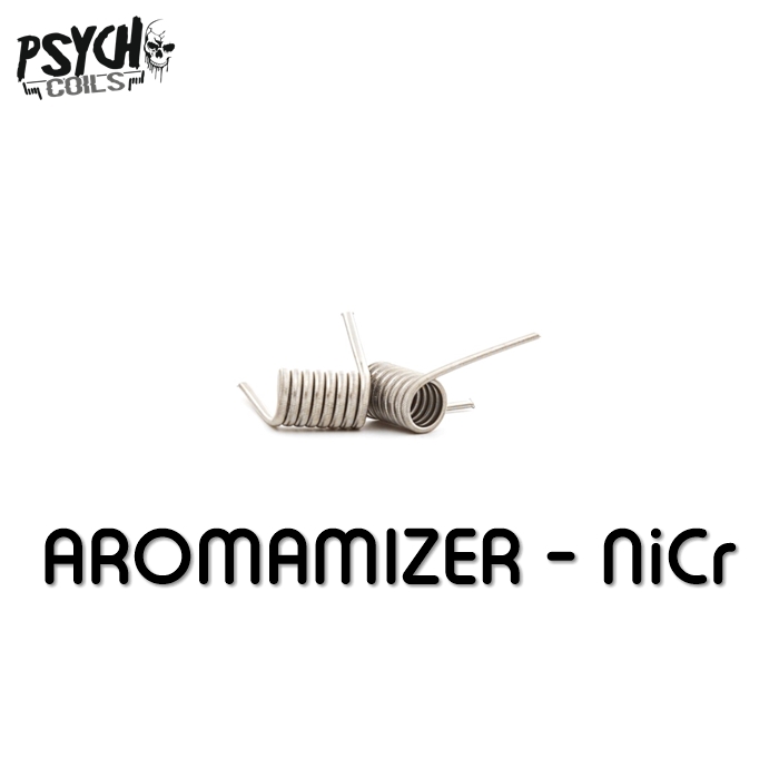 Psycho Coils - Handmade - Aromamizer NiCr (Full NiCr - 0,14 Ohm Dual)