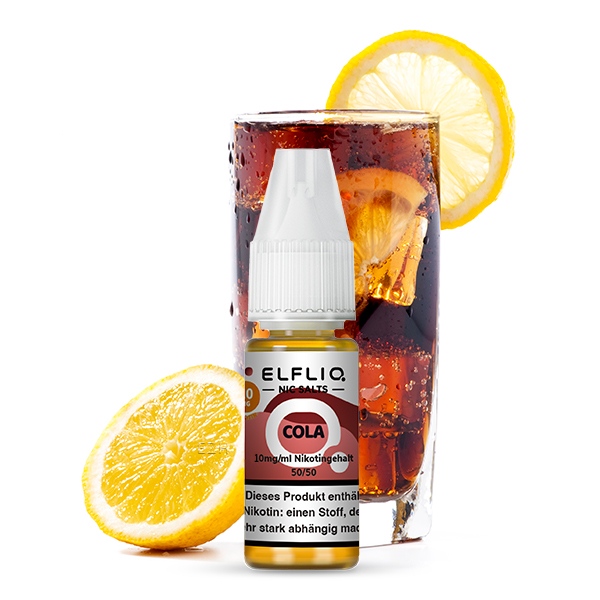 Elf Bar - ELFLIQ Cola Nikotinsalz Liquid 10 ml-10 mg