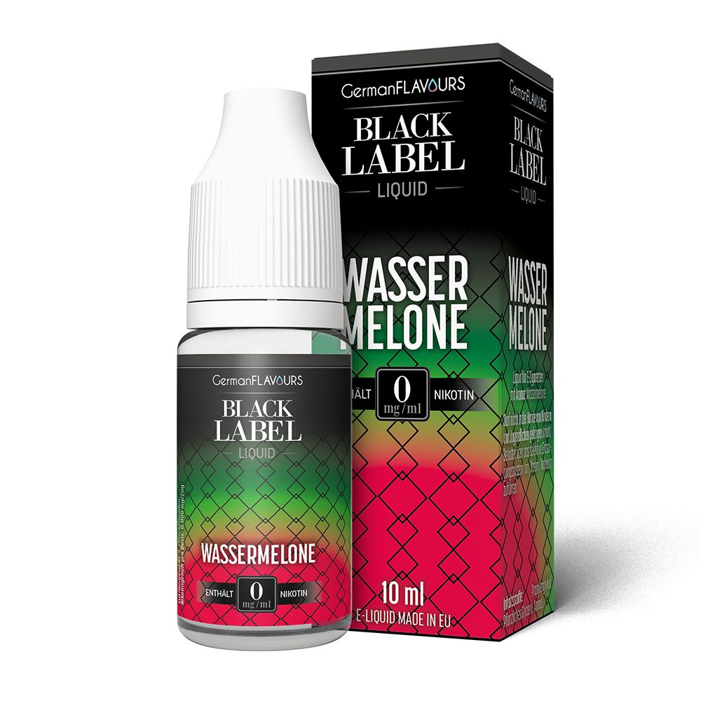 Black Label by GermanFlavours - Wassermelone Liquid-0 mg