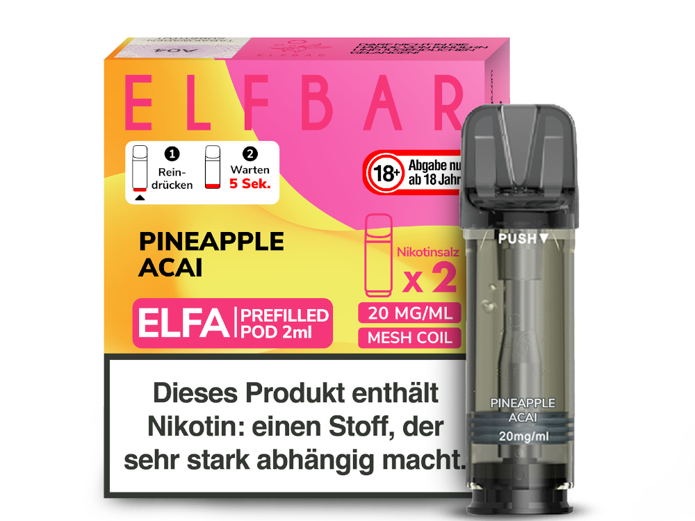 Elfbar Elfa Pod 20mg/ml (2 Stück) - Blue Razz Lemonade