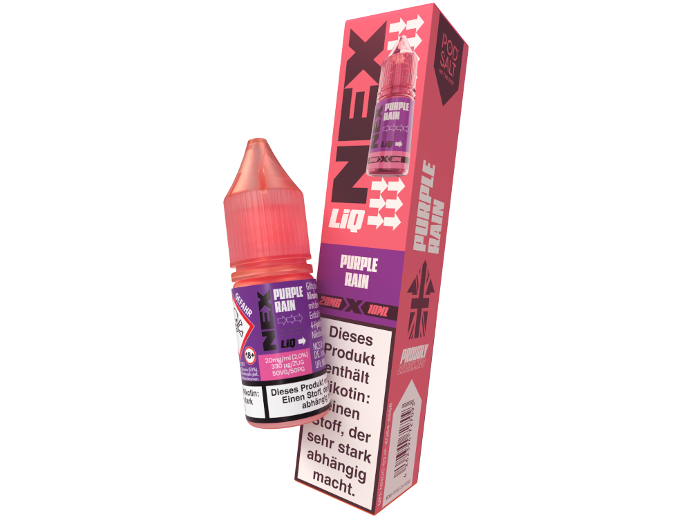 Pod Salt - NexLiq - Nikotinsalz Liquid - Purple Rain