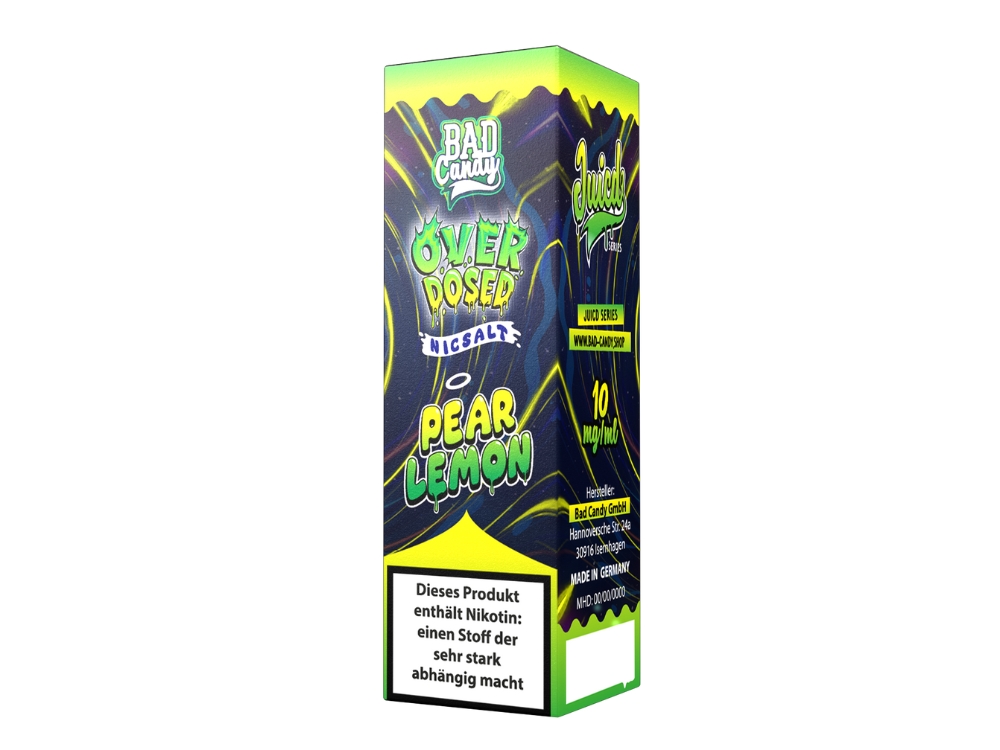 Bad Candy Liquids - Juicd - Nikotinsalz Liquid  - Pear Lemon