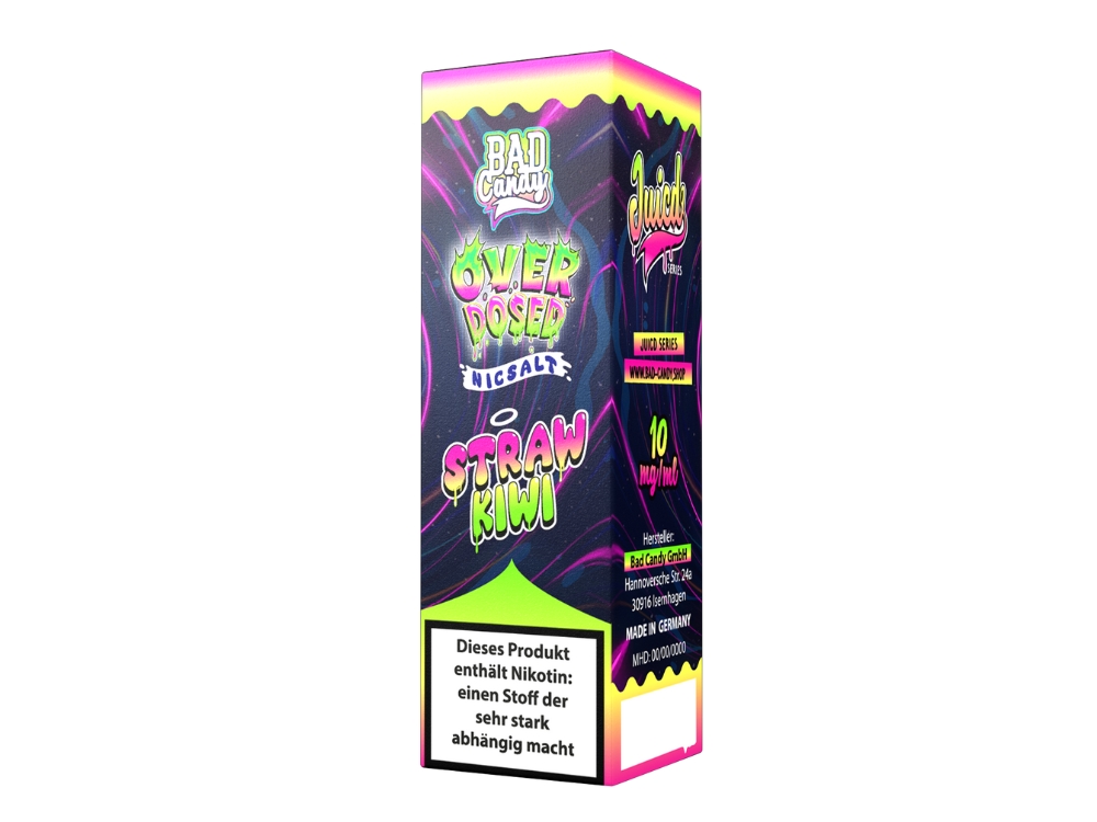Bad Candy Liquids - Juicd - Nikotinsalz Liquid  - Straw Kiwi