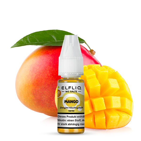 Elf Bar - ELFLIQ - Mango Nikotinsalz Liquid 10 ml-10 mg