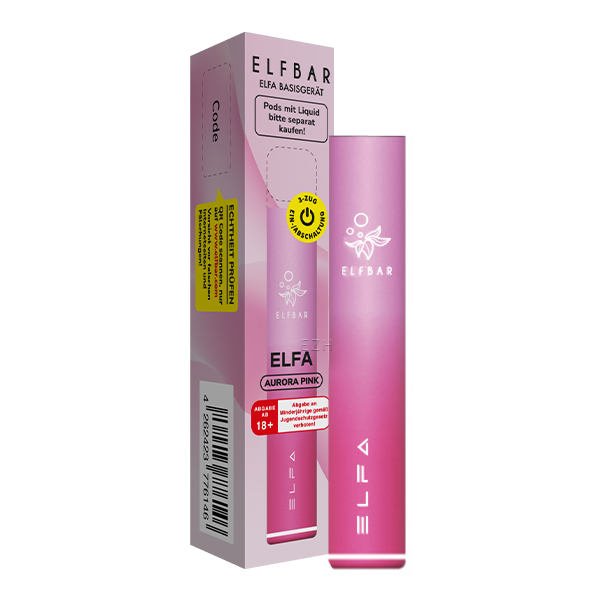 Elf Bar - Elfa Basisgerät Prefilled Pod Kit - Aurora Pink