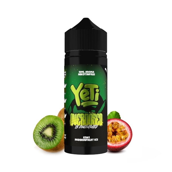 Yeti - Kiwi Passionfruit Ice - Overdosed Aroma