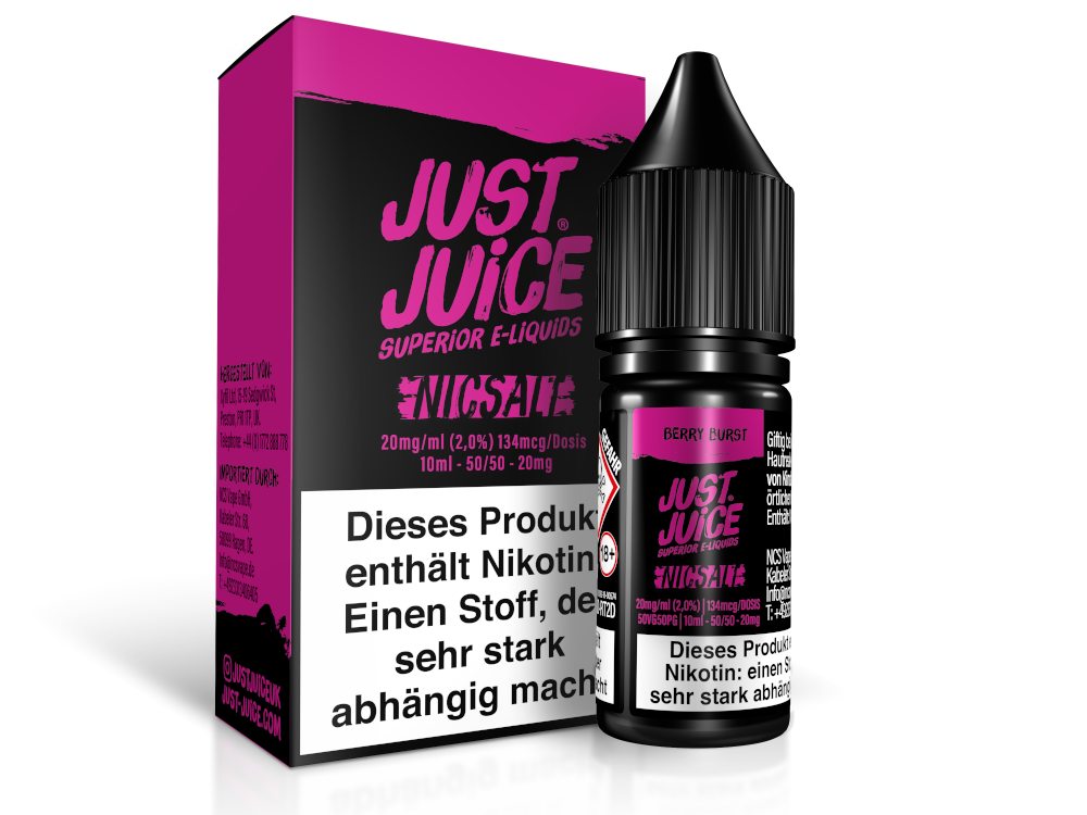 Just Juice - Berry Burst - Nikotinsalz Liquid