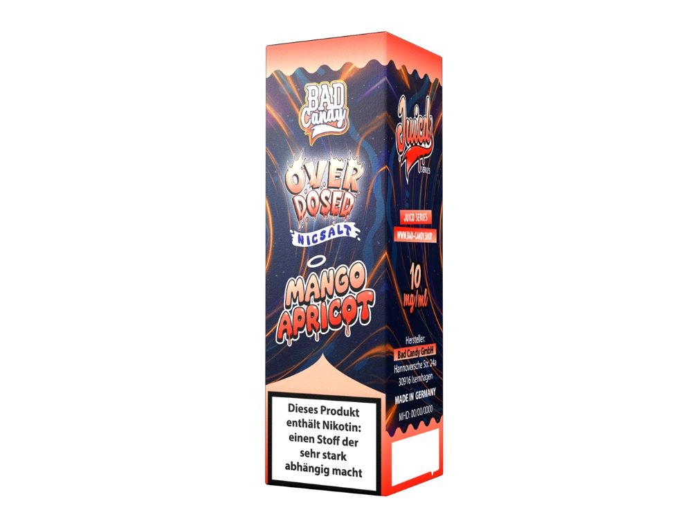 Bad Candy Liquids - Juicd - Nikotinsalz Liquid  - Mango Apricot