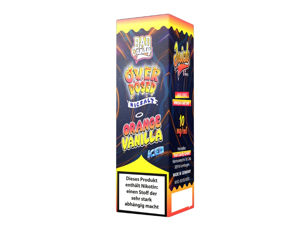 Bad Candy Liquids - Juicd - Nikotinsalz Liquid  - Orange Vanilla