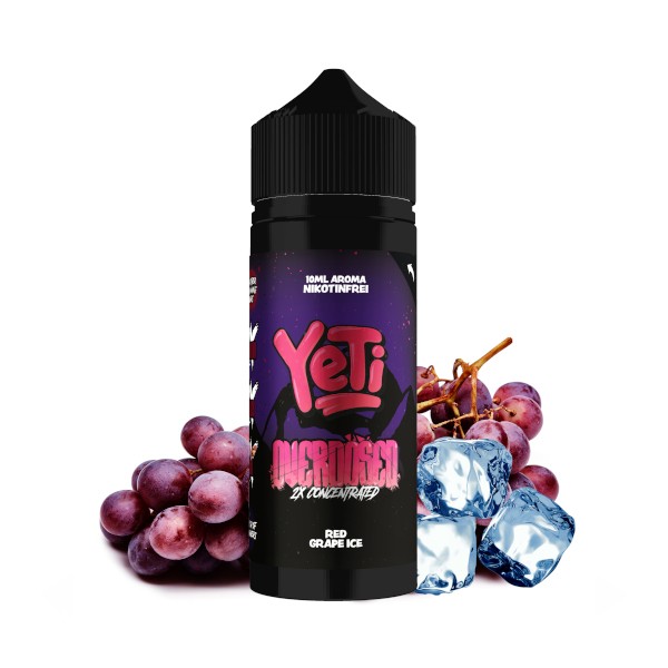 Yeti - Red Grape Ice - Overdosed Aroma