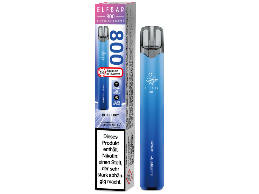 Elfbar 800 Einweg E-Zigarette - Blueberry