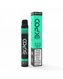 ExVape EXPOD - Cool Mint 20mg Nikotin (Einweg E-Zigaretten)
