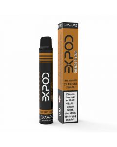 ExVape EXPOD - Tobacco Classic 20mg Nikotin (Einweg E-Zigaretten)