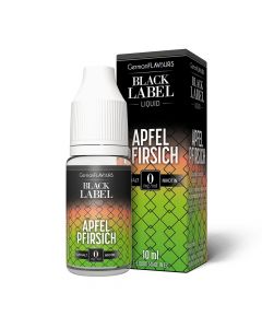 Black Label by GermanFlavours - Apfel Pfirsich Liquid