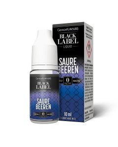 Black Label by GermanFlavours - Saure Beeren Liquid