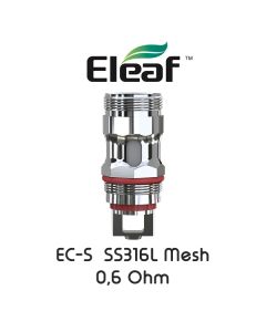 Eleaf EC-S 0,6 Ohm SS316L Mesh Coils (5er Pack)
