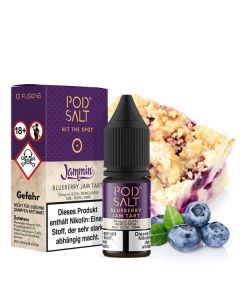 Pod Salt - Fusion - Blueberry Jam Tart - Nikotinsalz Liquid