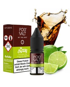 Pod Salt - Fusion - Cola with Lime - Nikotinsalz Liquid