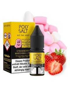 Pod Salt - Fusion - Strawberry Marshmallow - Nikotinsalz Liquid