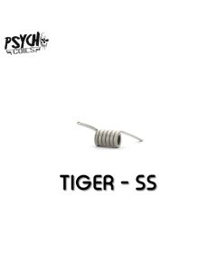 Psycho Coils - Handmade - Tiger SS (Full V2A - 0,16 Ohm Singel)