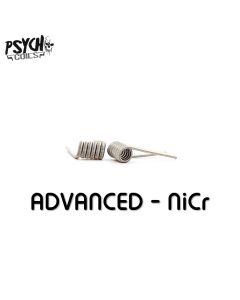 Psycho Coils - Handmade - Advanced NiCr (Full NiCr - 0,1 Ohm Dual)