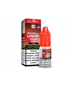 SC - Red Line - Erdbeere Sahne - Nikotinsalz Liquid