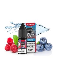 Six Licks – Bluemonia - Nikotinsalz Liquid 10 ml