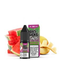 Six Licks –  Melon on my Mind - Nikotinsalz Liquid 10 ml