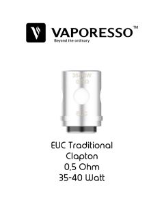 Vaporesso EUC Traditional 0,5 Ohm Clapton Coils (5er Pack) 
